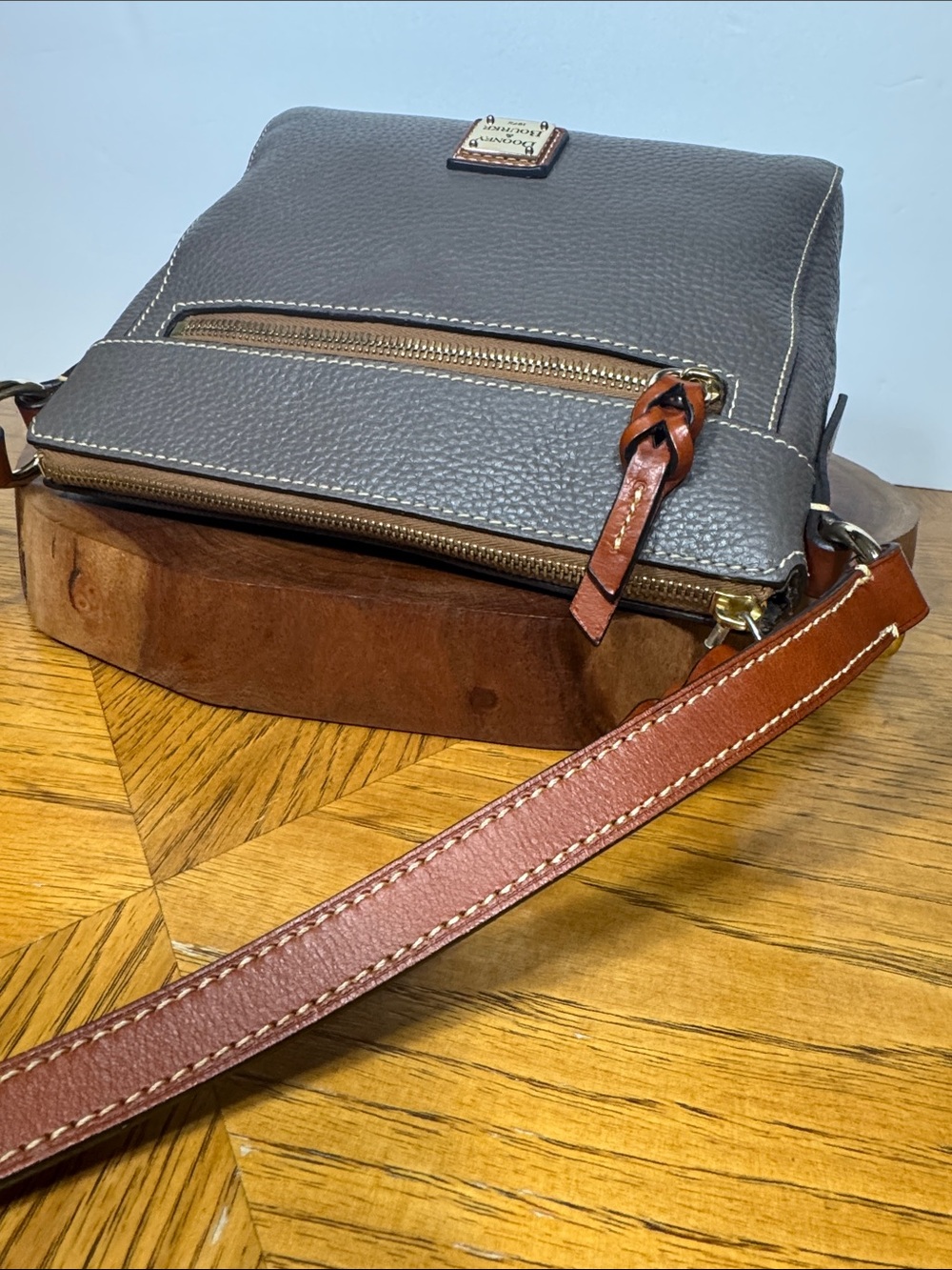 Dooney & Bourke Allison Pebble Leather Bag - Picture 10 of 15